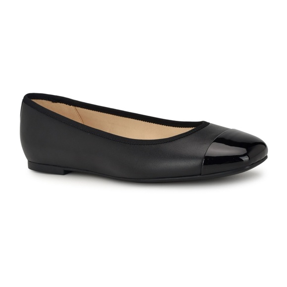 Nine West ballet flat black NEW IN BOX - Picture 1 of 5